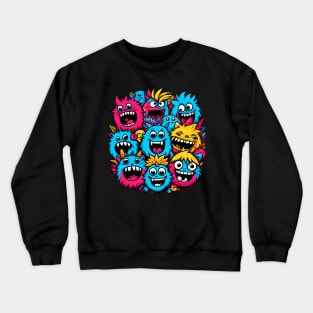 We are very cute little monsters Crewneck Sweatshirt